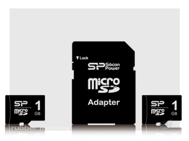 Silicon Power 1GB Micro SD Card