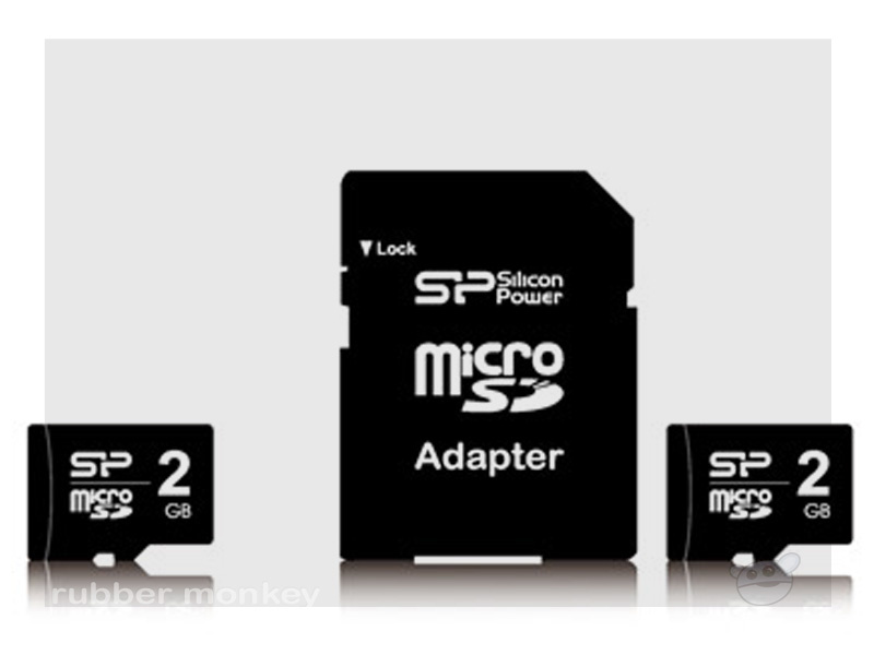 Silicon Power 2GB Micro SD Card