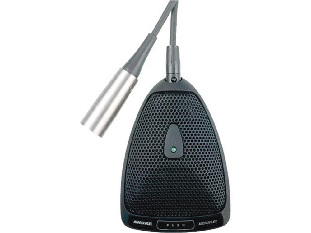 Shure MX393/S Microflex Supercardioid Boundary Microphone