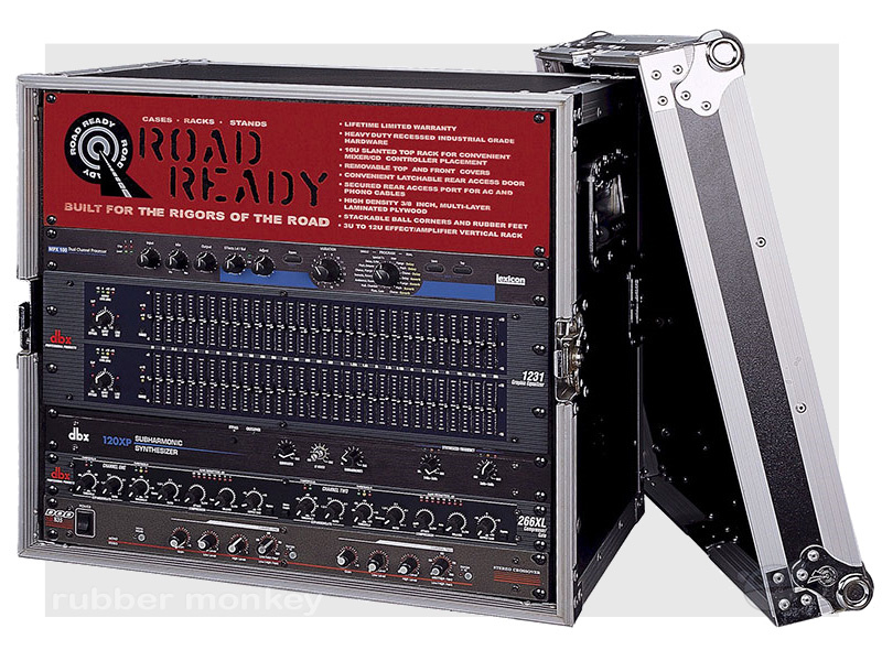 Road Ready 10U Deluxe effect case