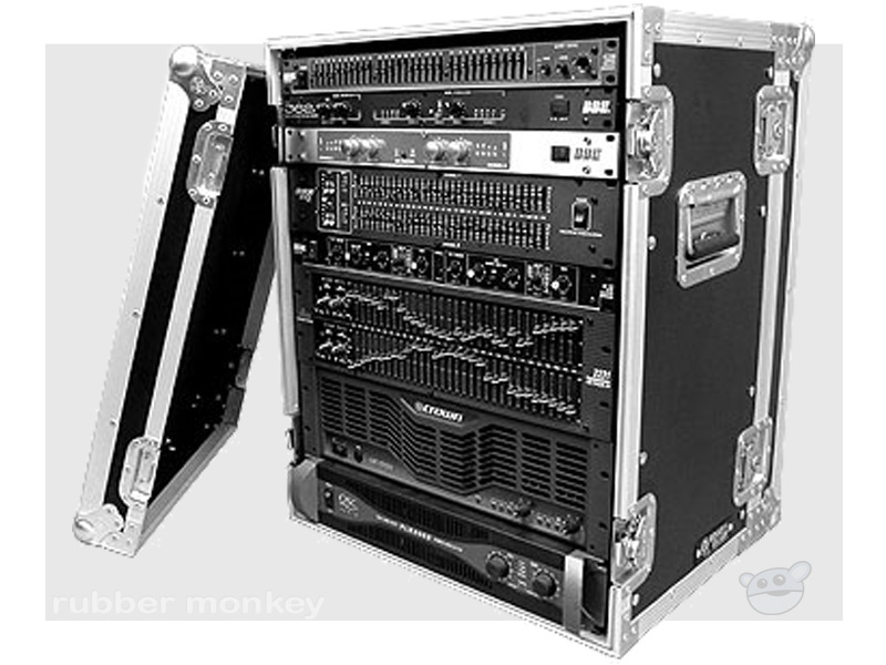 Road Ready 14U Deluxe Effect Case