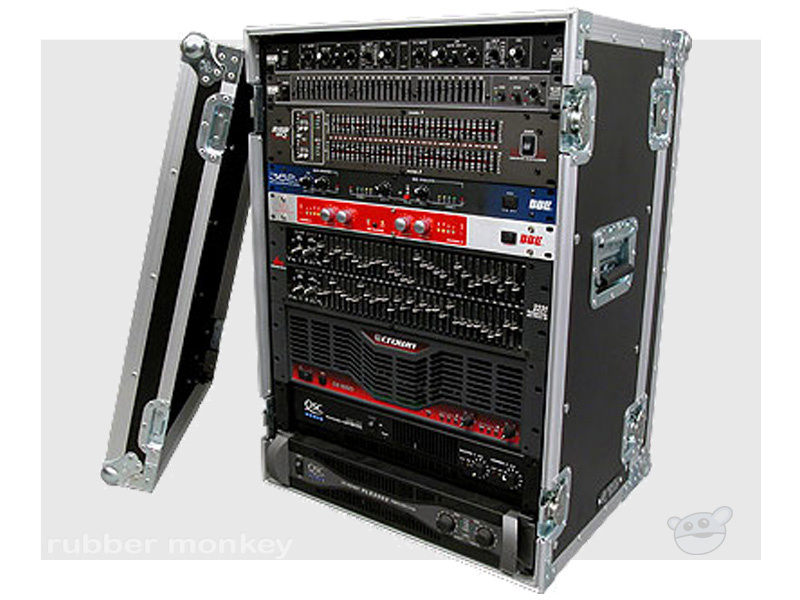 Road Ready 16U Deluxe effect case