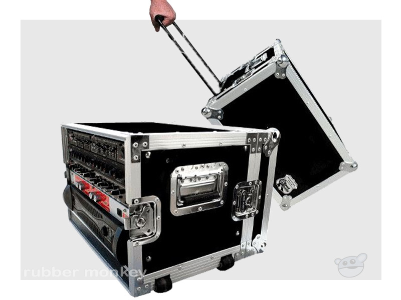 Road Ready 6U Deluxe Effect Rack Case