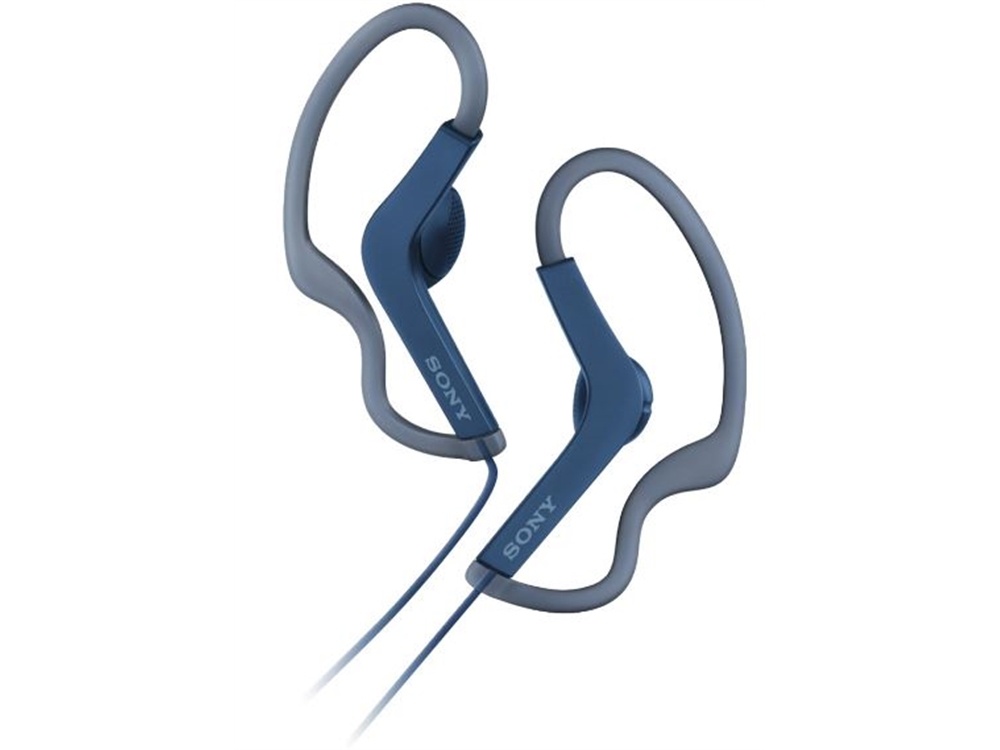 Sony MDRAS210AP In Ear Sports Headphones (Blue)