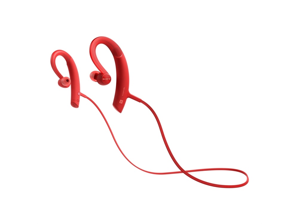 Sony XB80BS Extra Bass Sports In-Ear Bluetooth Headphones (Red)