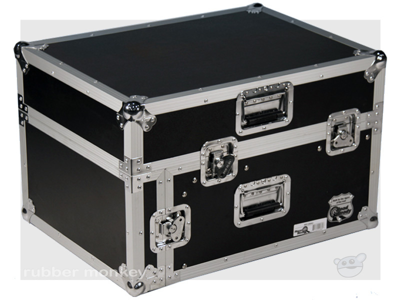 Road Ready 12U slant rack