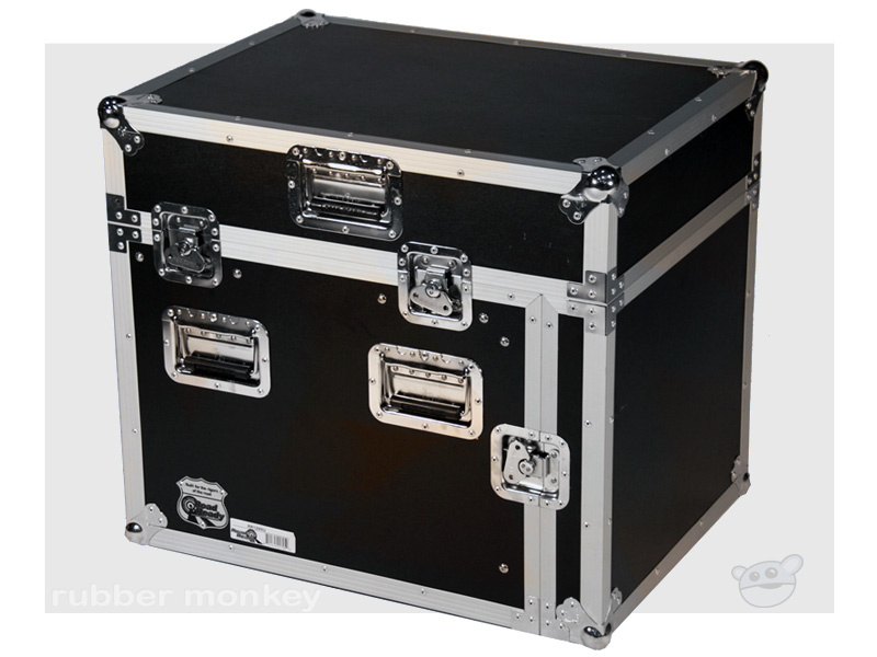 Road Ready 12U slant rack plus 8U