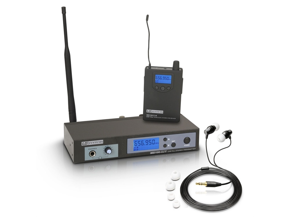 LD Systems Wireless In-Ear Monitoring System Band 6 655 - 679 MHZ