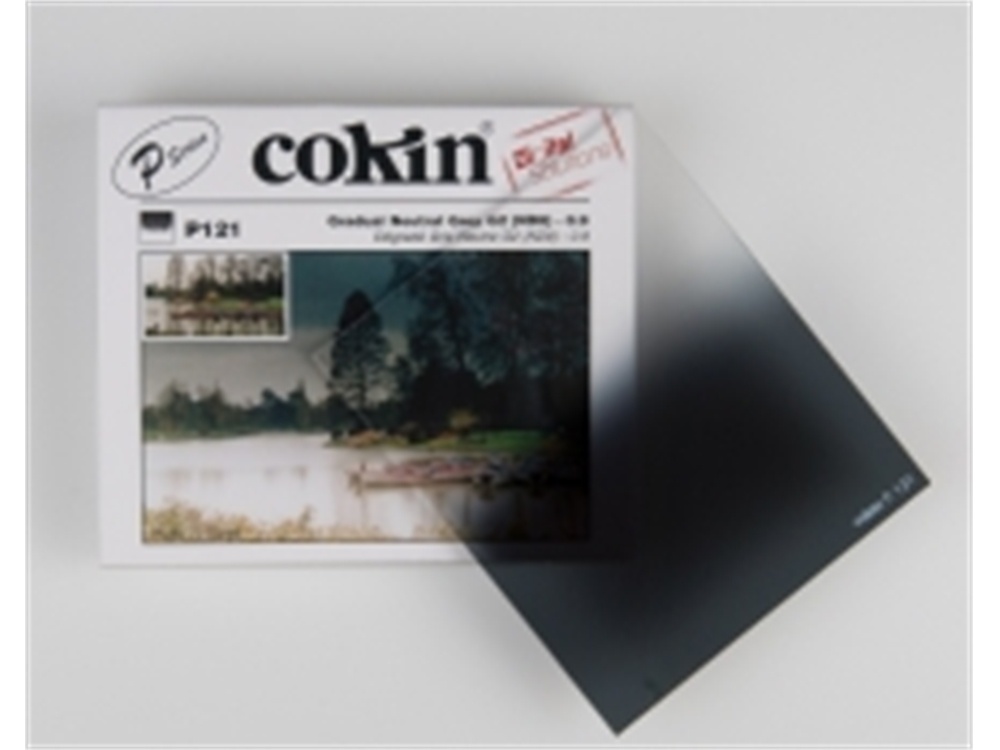 Cokin P121 P Series Hard-Edge Graduated Neutral Density 0.9 Filter (3-Stop)