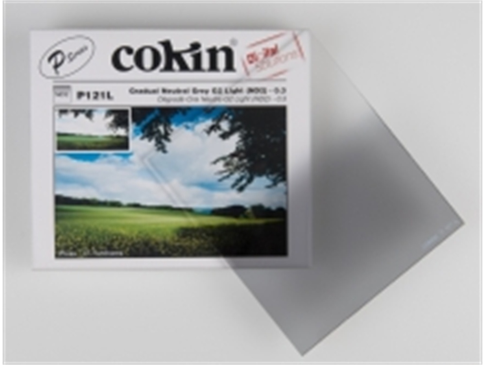 Cokin P121L P Series Hard-Edge Graduated Neutral Density 0.3 Filter (1-Stop)