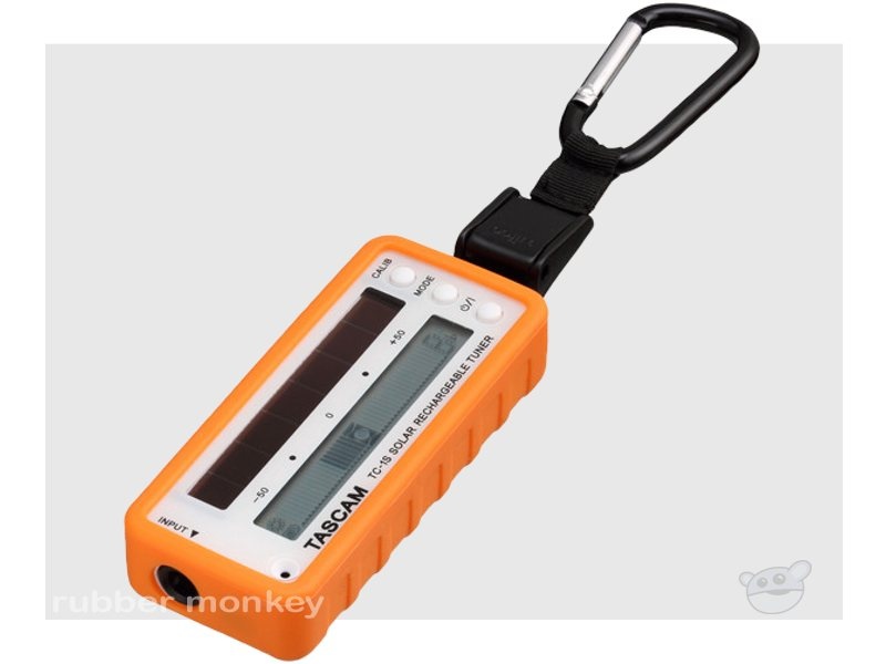 Tascam TC-1S Solar Tuner - Orange