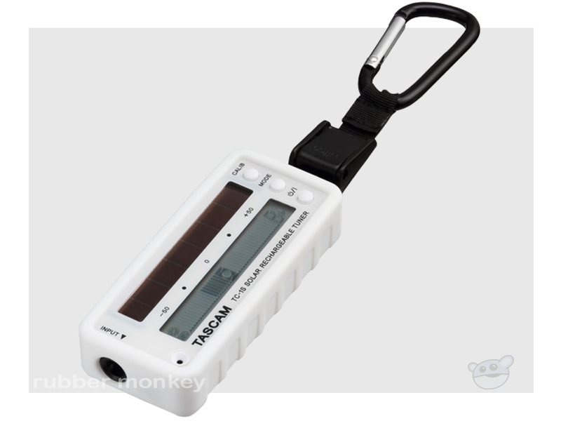 Tascam TC-1S Solar Tuner - White