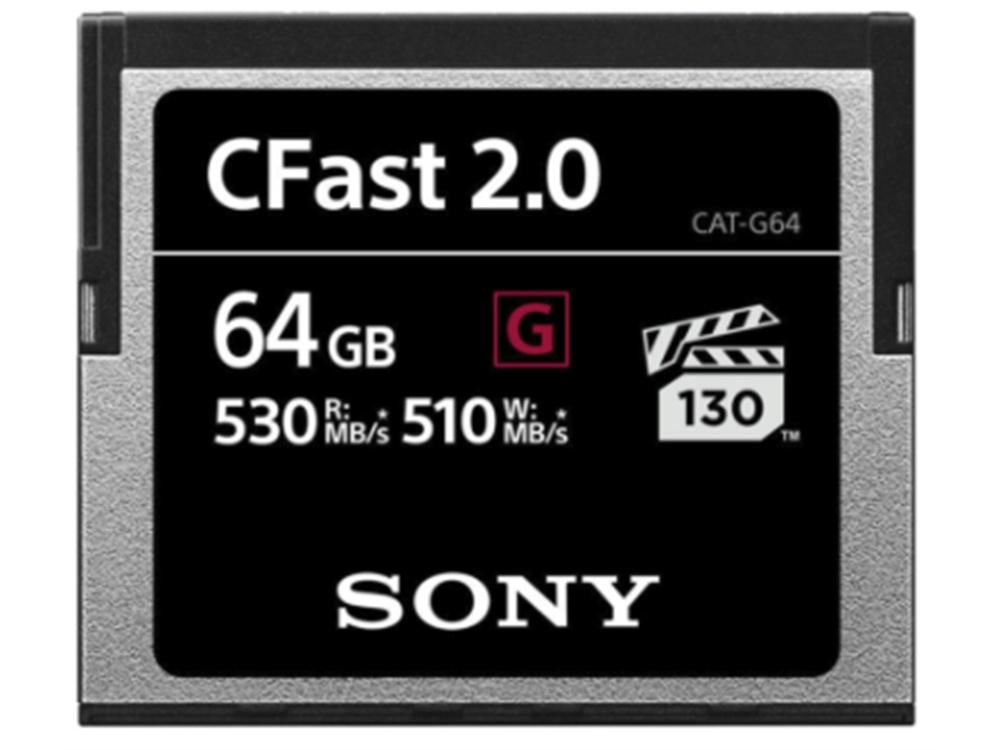Sony 64GB G Series CFast 2.0 Memory Card