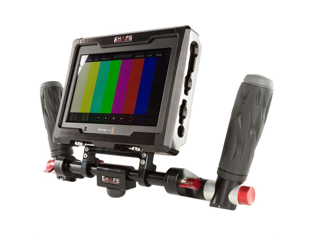 SHAPE ICON Director's Kit of Cage & Handles for Blackmagic Design Video Assist Monitor