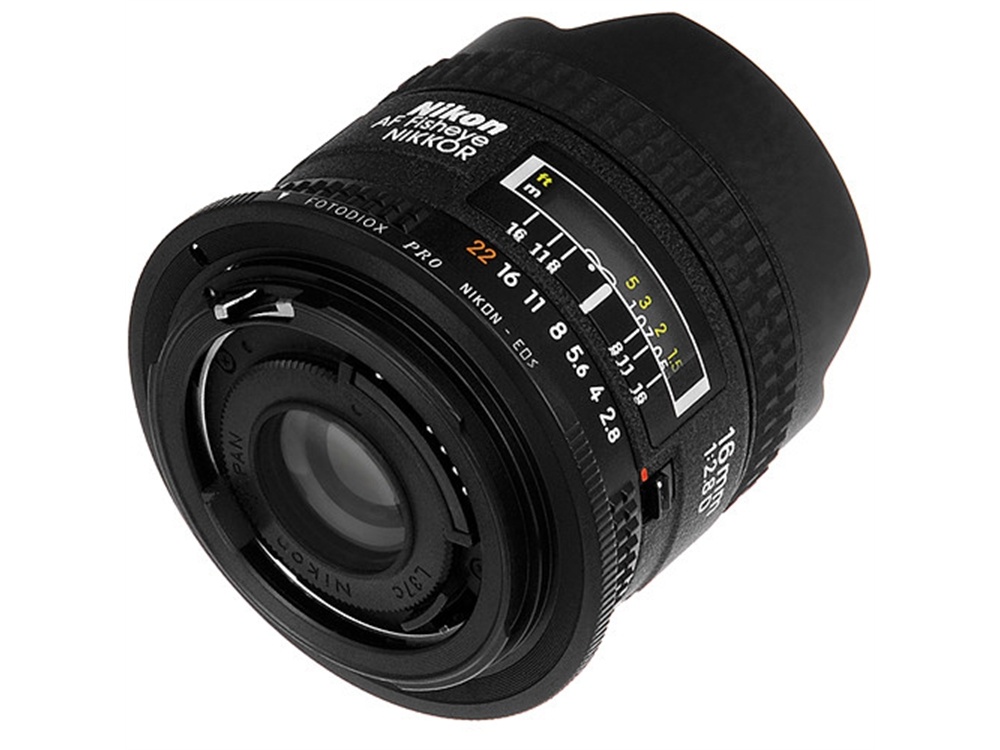 FotodioX Pro Lens Mount Adapter for Nikon F Lens to Canon EF-Mount