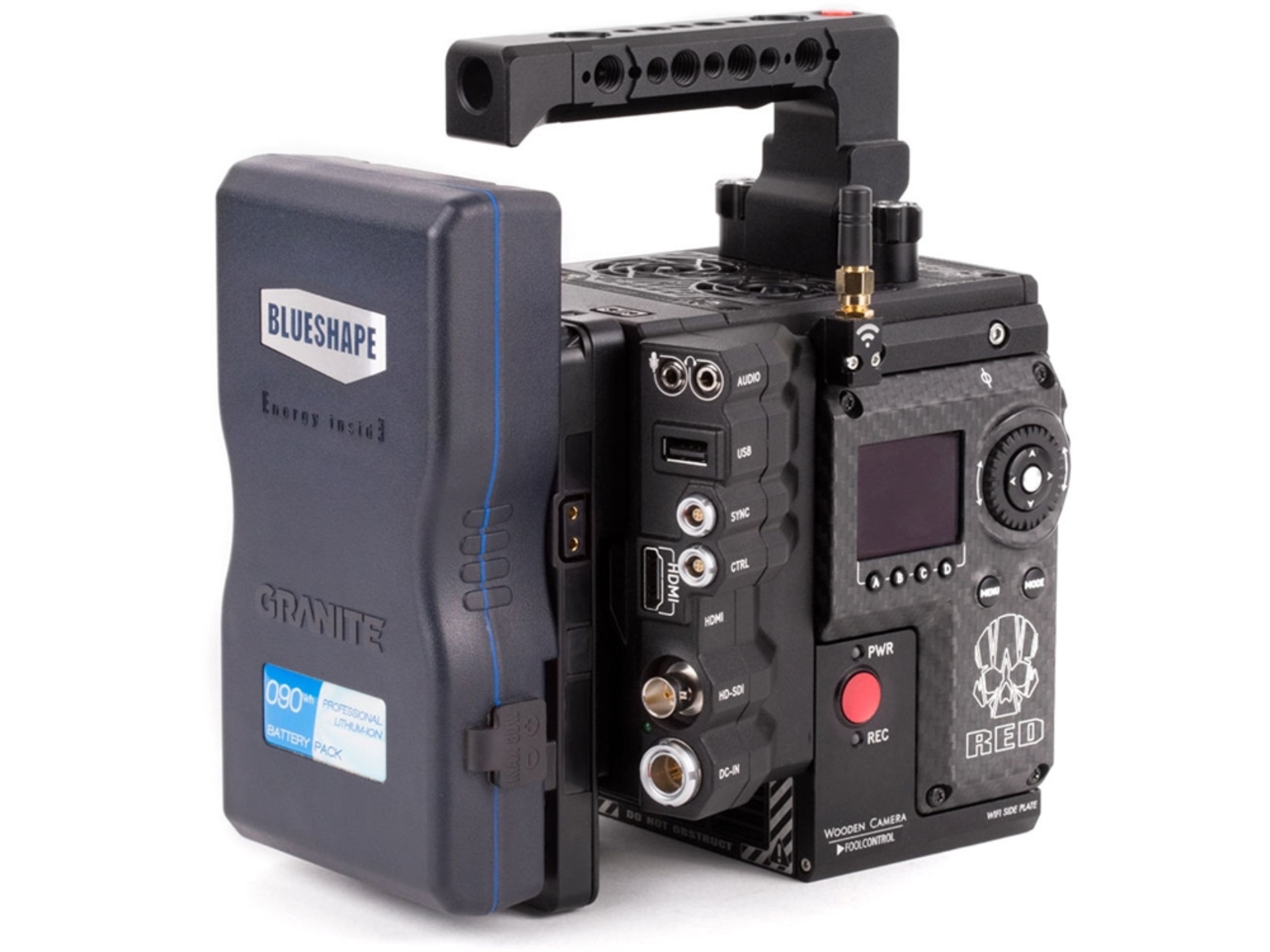 Wooden Camera Low Mode V-Mount Adapter for RED DSMC2 | NZ