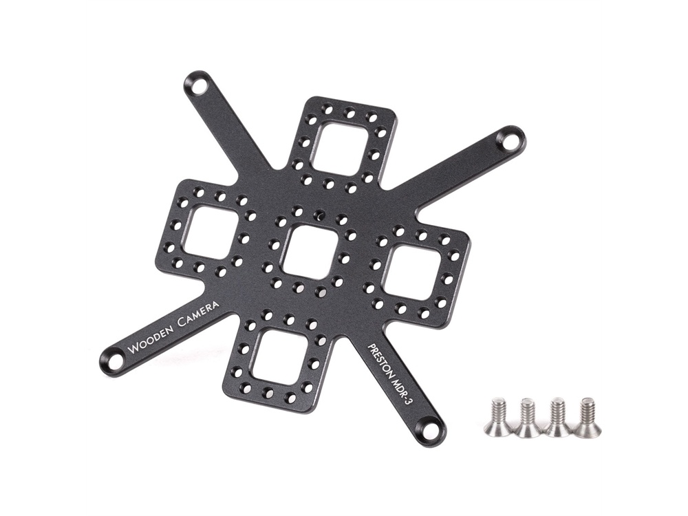Wooden Camera Mounting Plate for Preston MDR3 Control Unit