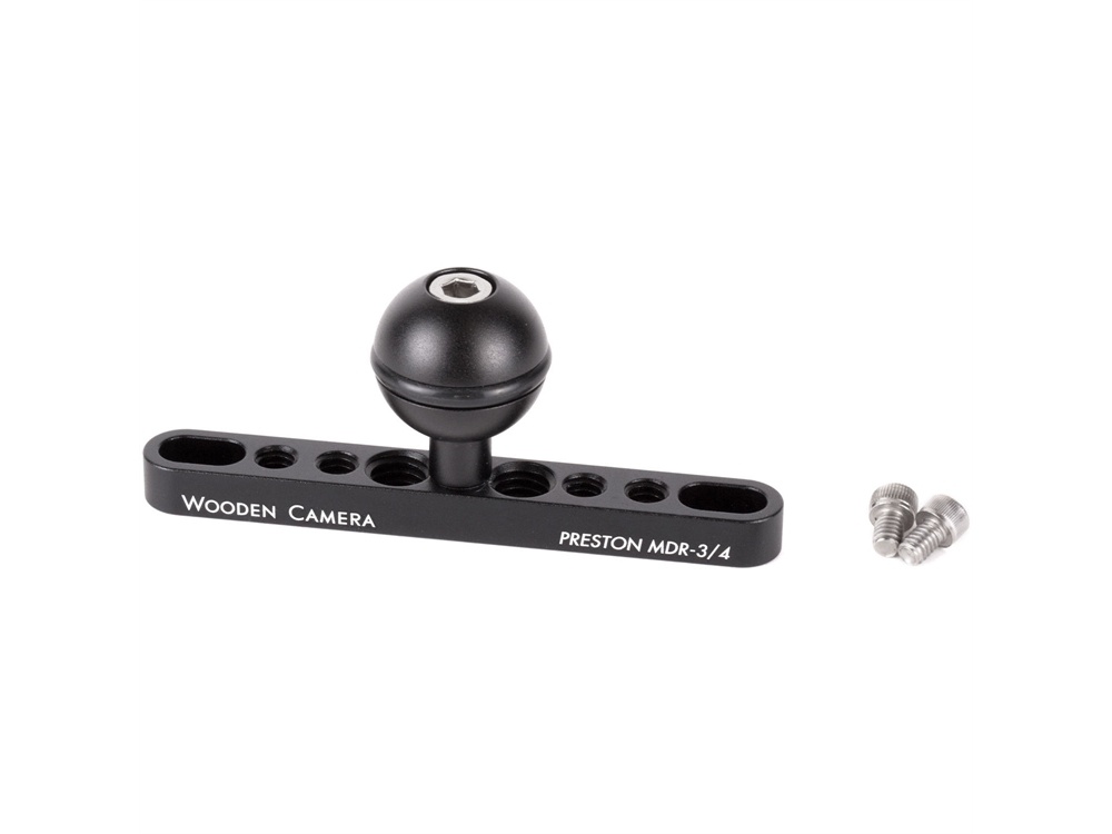 Wooden Camera Ultra Arm Ball with Mounting Bracket for Preston MDR3/MDR4