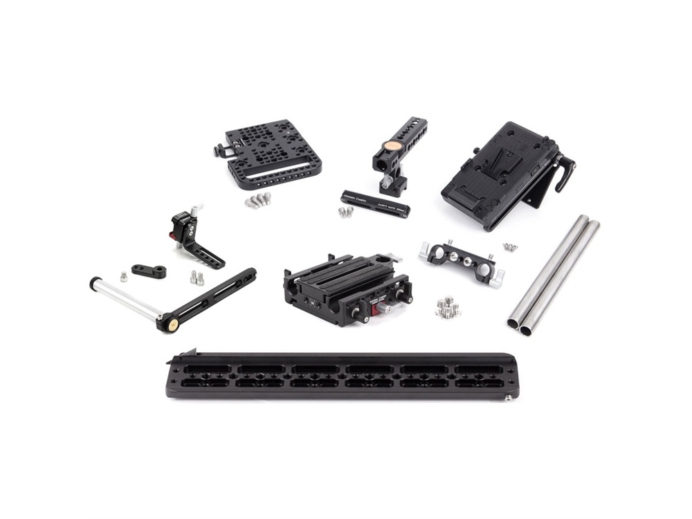 Wooden Camera AJA CION Pro Accessory Kit with V-Mount Battery Plate