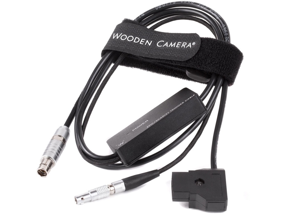 Wooden Camera 3-Pin Fischer Trigger Cable for Select RED Cameras (LEMO 00-Compatible)