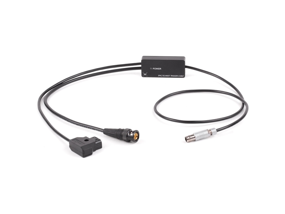 Wooden Camera 3-Pin Fischer Trigger Cable for Select RED Cameras (BNC)