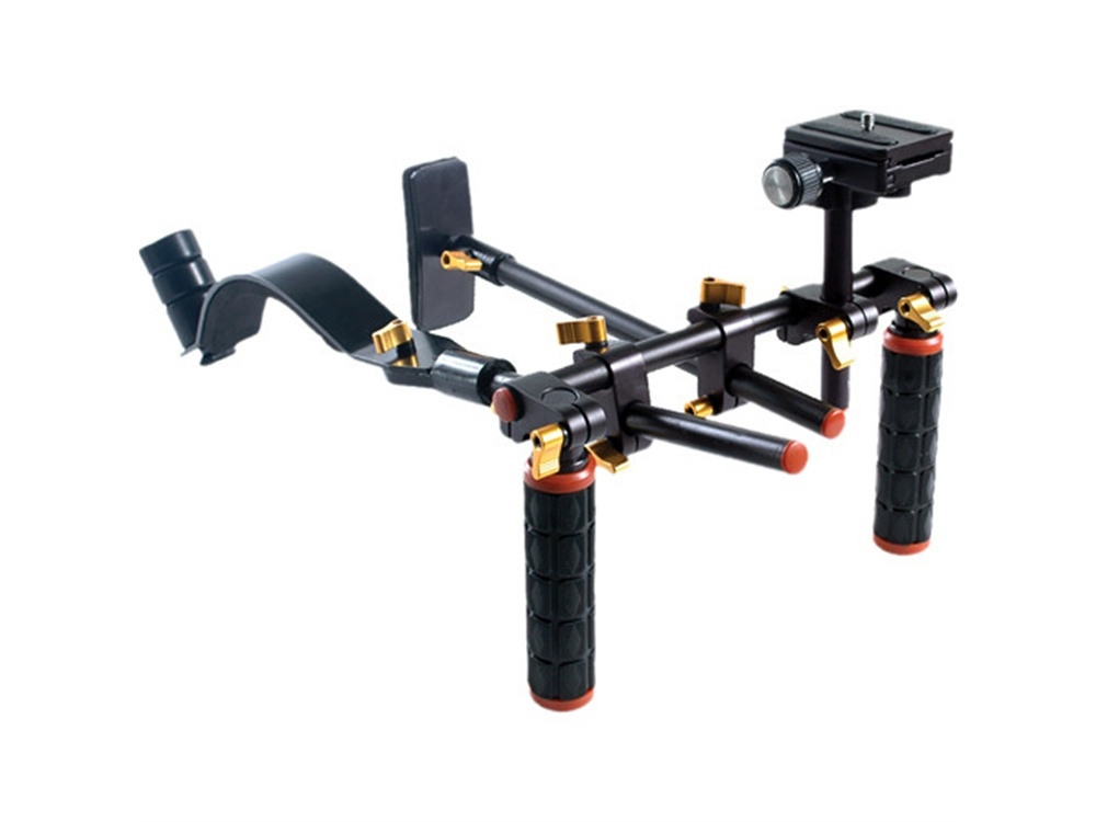 Dot Line Double Handle Rig with Shoulder Pad