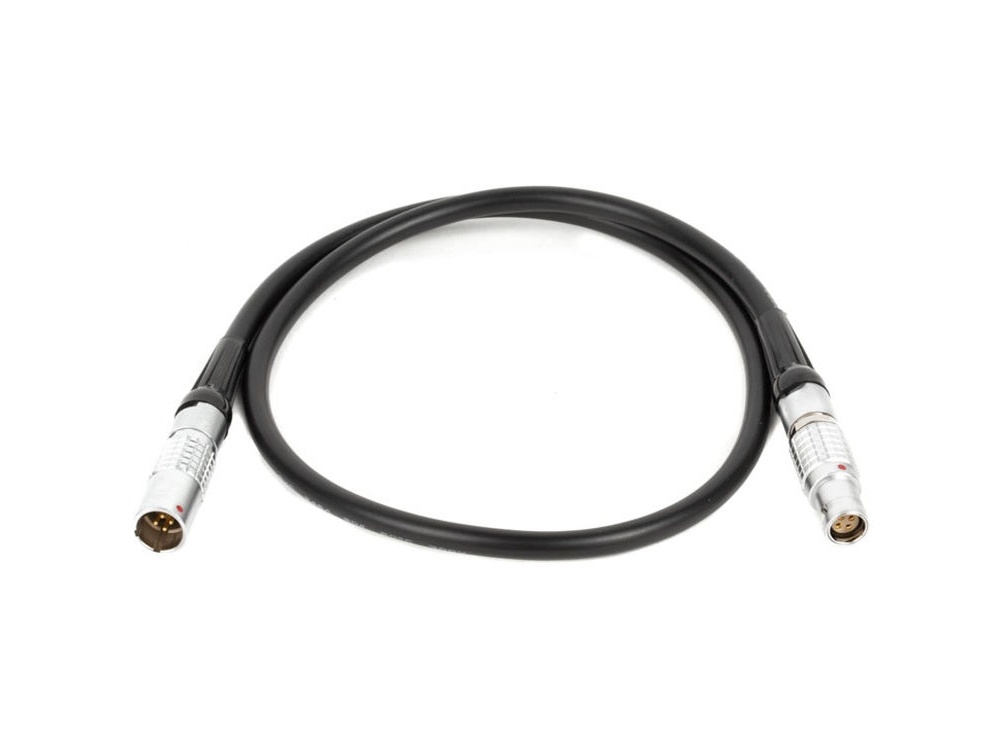 Wooden Camera Canon C300 Mark II Power Cable Extension (Straight, 24")