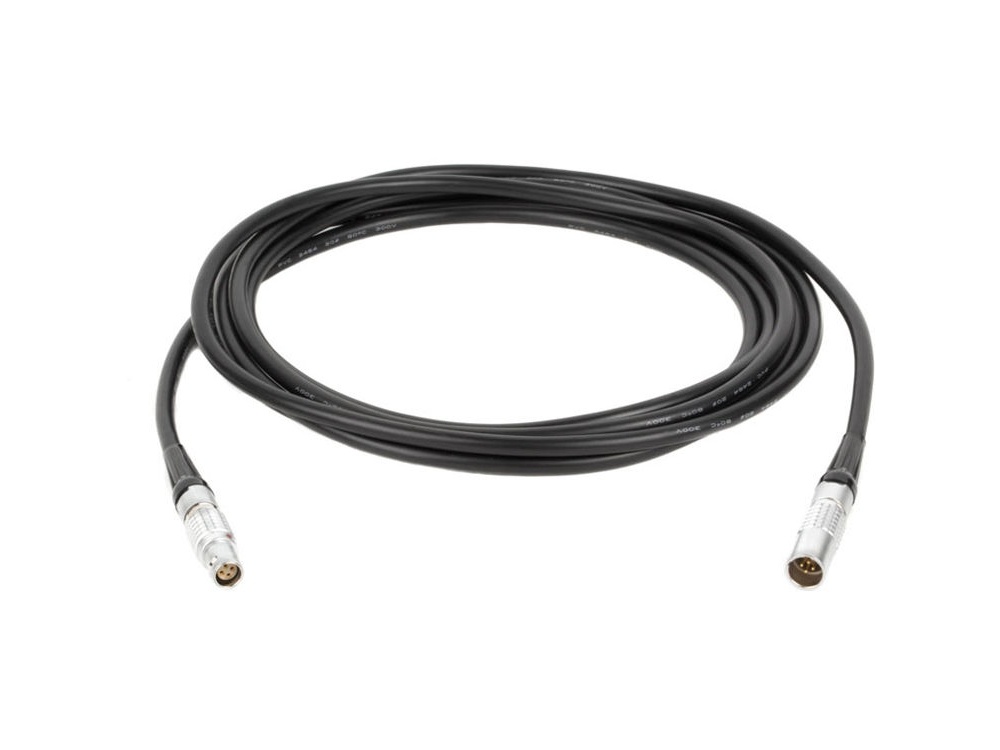 Wooden Camera Canon C300 Mark II Power Cable Extension (Straight, 120")