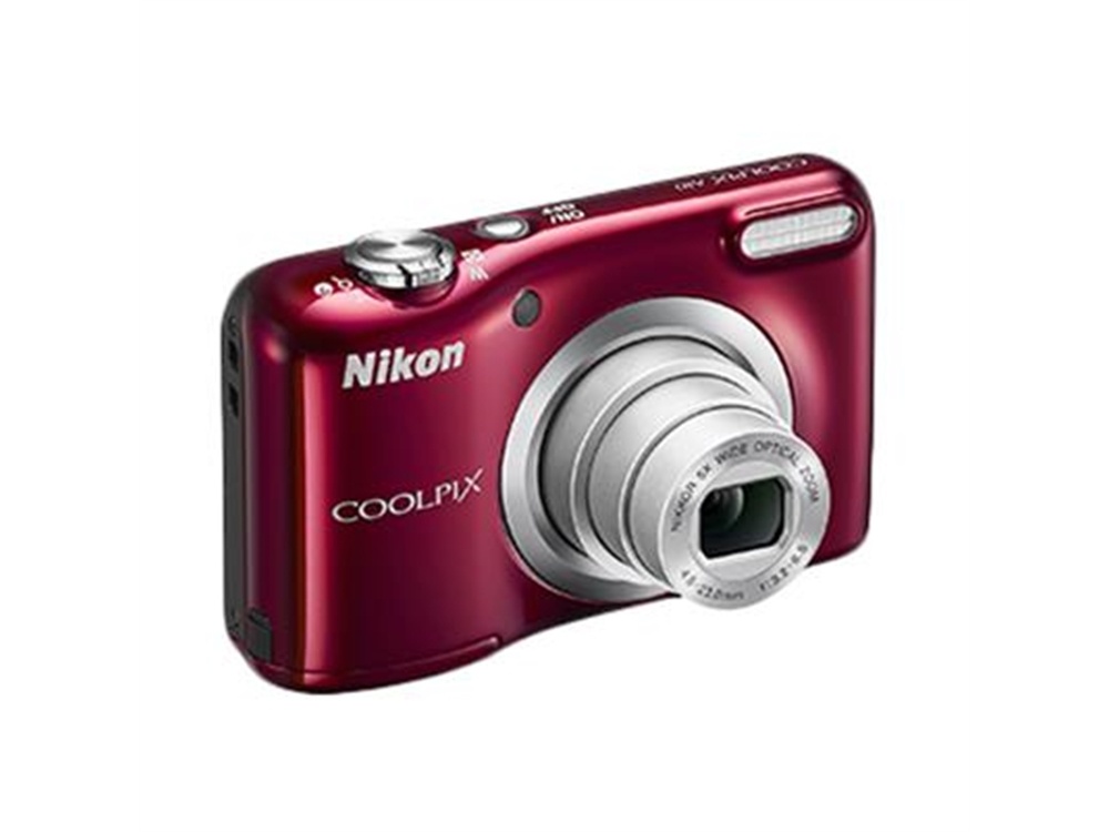 Nikon COOLPIX A10 Digital Camera (Red)