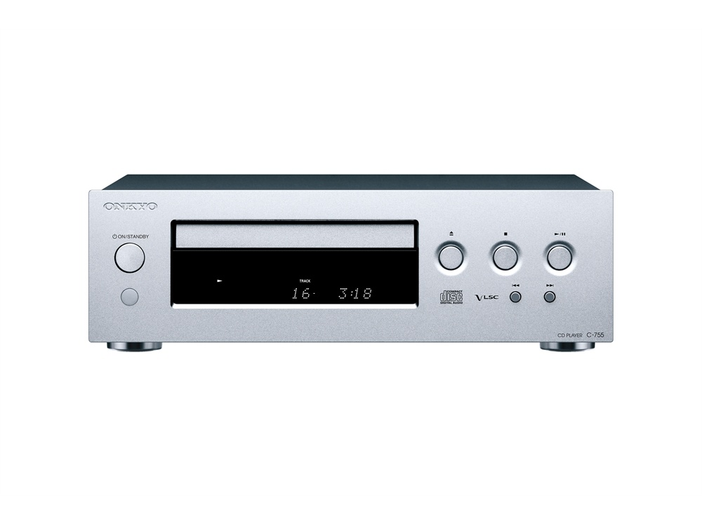 ONKYO C-755 CD Player (Silver)