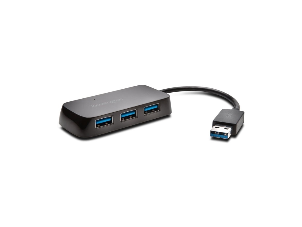 Kensington UH4000 USB 3.0 4-Port Hub (Black)