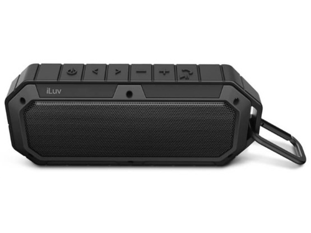 iLuv Collision Bluetooth Speaker System (Black)