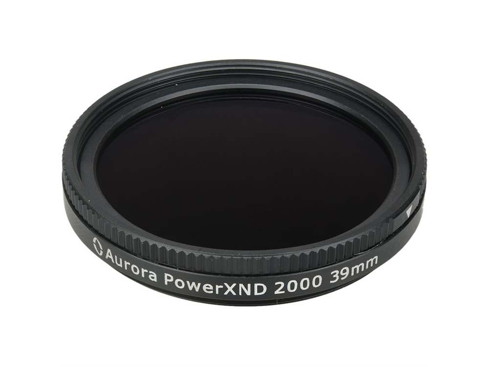 Aurora-Aperture 39mm PowerXND 2000 Variable Neutral Density 1.2 to 3.3 Filter (4 to 11 Stops)