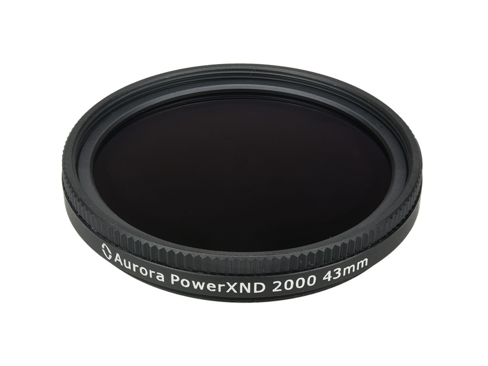 Aurora-Aperture 43mm PowerXND 2000 Variable Neutral Density 1.2 to 3.3 Filter (4 to 11 Stops)