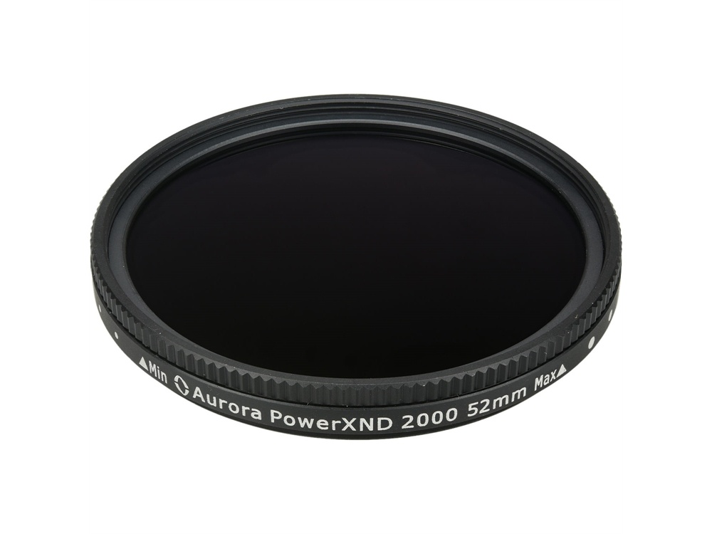 Aurora-Aperture 52mm PowerXND 2000 Variable Neutral Density 1.2 to 3.3 Filter (4 to 11 Stops)