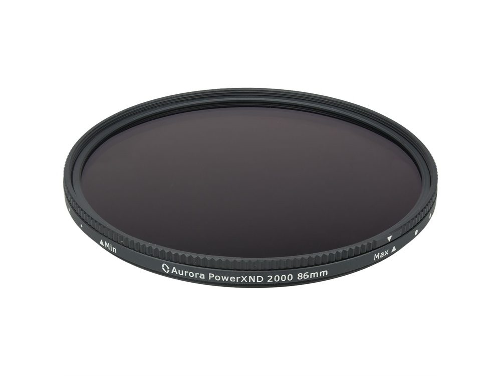 Aurora-Aperture 86mm PowerXND 2000 Variable Neutral Density 1.2 to 3.3 Filter (4 to 11 Stops)