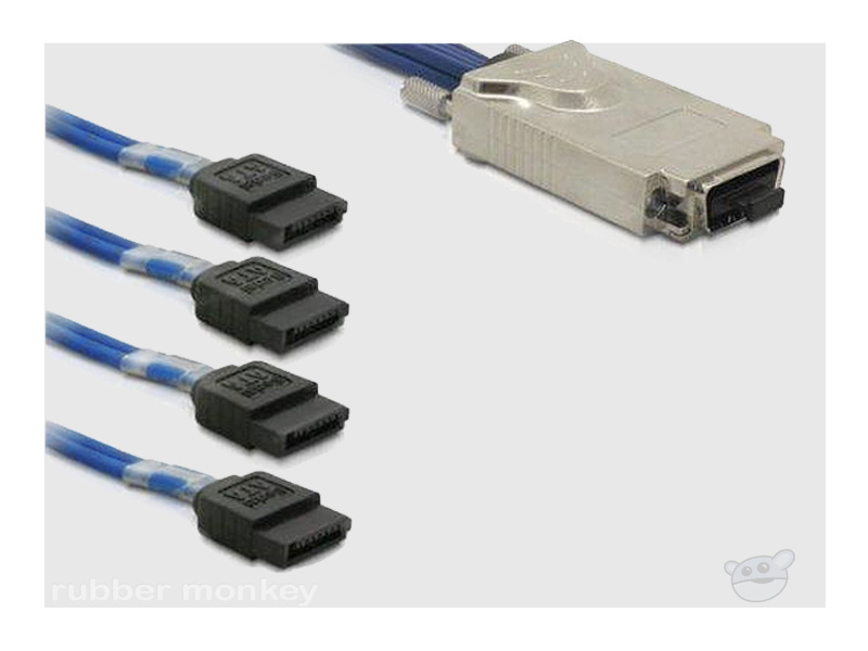HighPoint IB-1M4S Hard Drive Cable 1m