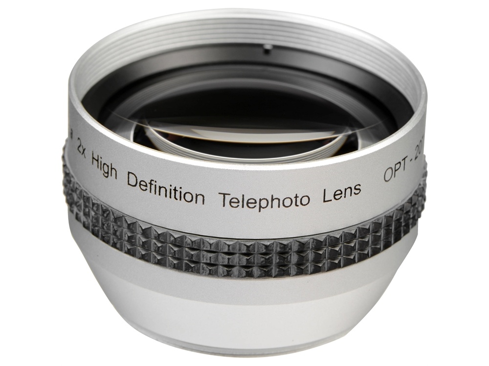 Opteka 37mm 2x High Definition II Telephoto Conversion Lens