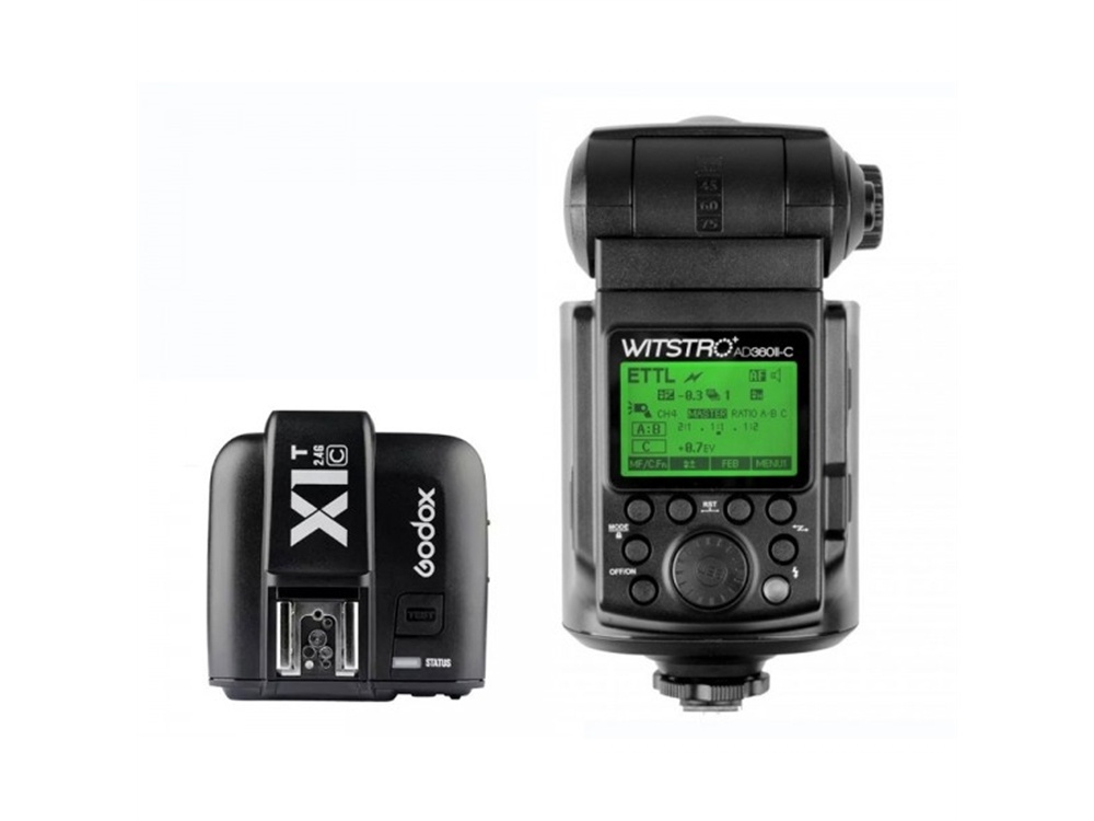 Godox AD360II Speedlite Kit with X1T Transmitter for Canon Cameras