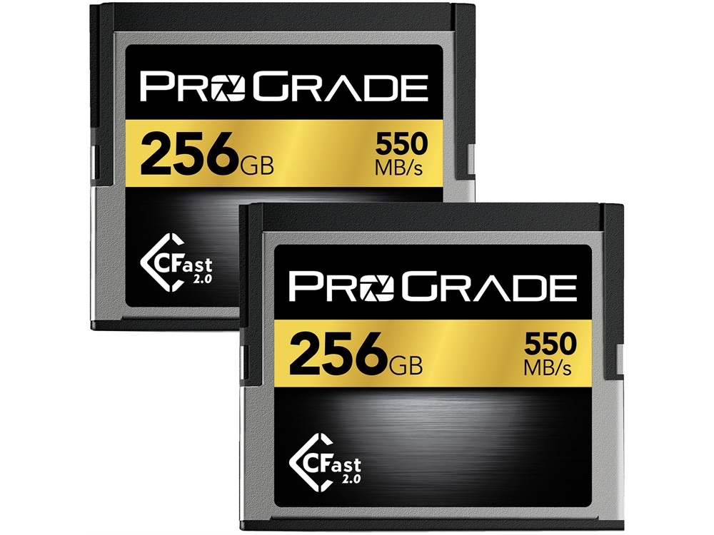 ProGrade Digital 256GB CFast 2.0 Memory Card (2-Pack)
