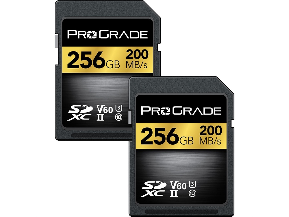 ProGrade Digital 256GB UHS-II SDXC Memory Card (2-Pack)