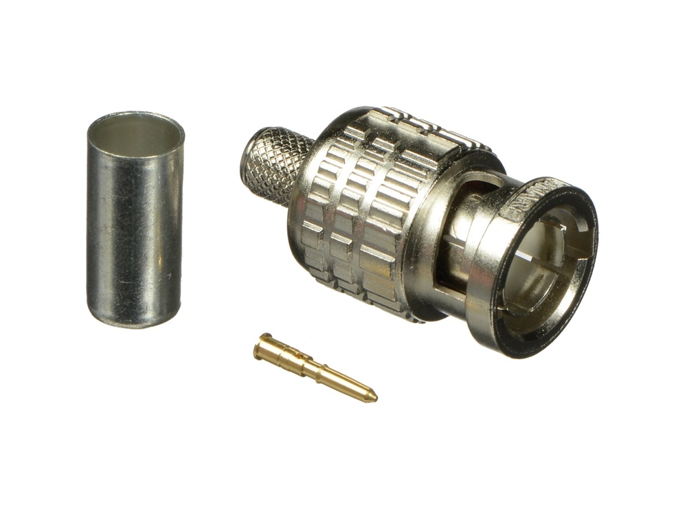 Canare BCP-A4 75-Ohm BNC Crimp Plug for LV-61S Cable (Straight Type, 20 Pieces)
