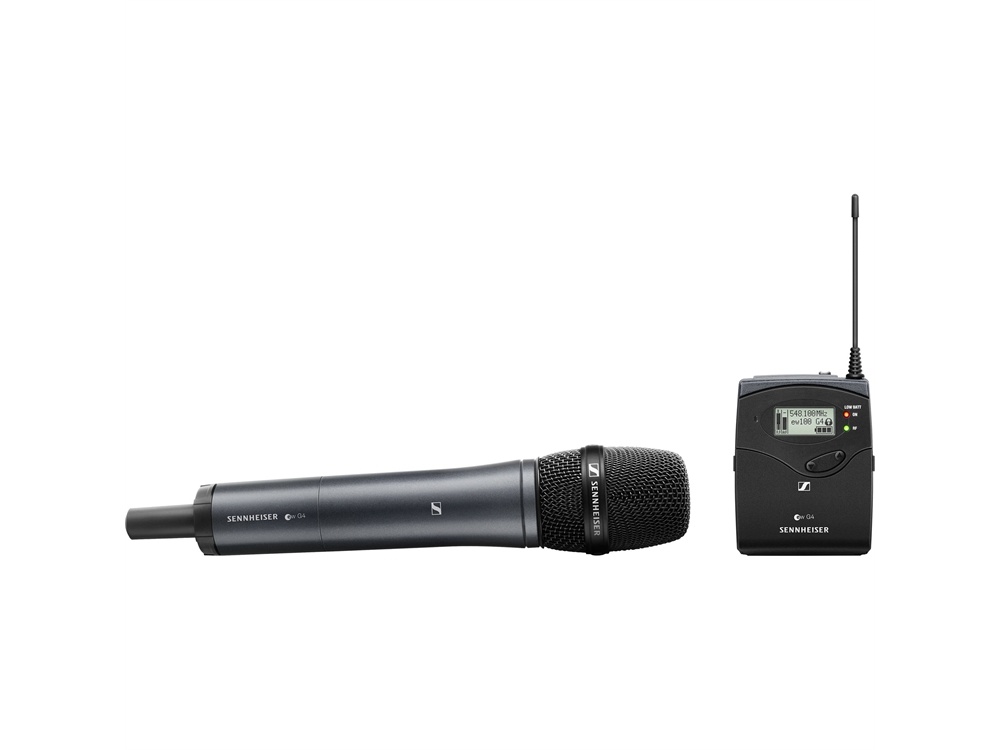 Sennheiser EW 135P G4 Camera-Mount Wireless Microphone System with 835 Handheld Mic (B Band)