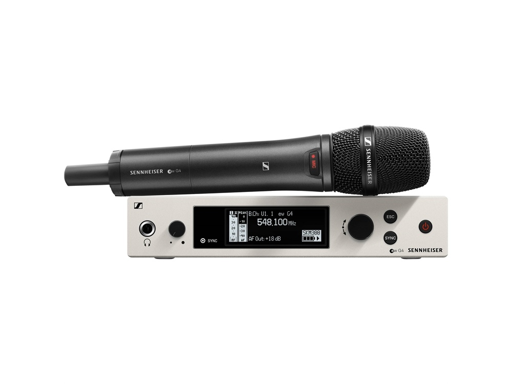 Sennheiser EW 300 G4-865-S Wireless Handheld Vocal Set with 865 Microphone Capsule (AW+ Band)
