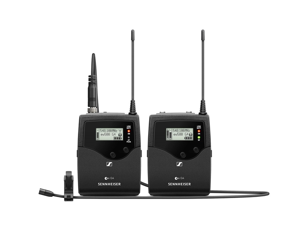 Sennheiser EW 512P G4 Camera Wireless System with MKE-2 Gold Lavalier Mic (AW+ Band)
