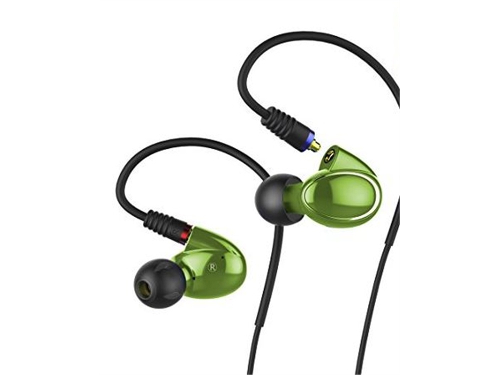 FiiO FH1 Balanced Armature-Dynamic Hybrid In-Ear Monitors (Green)
