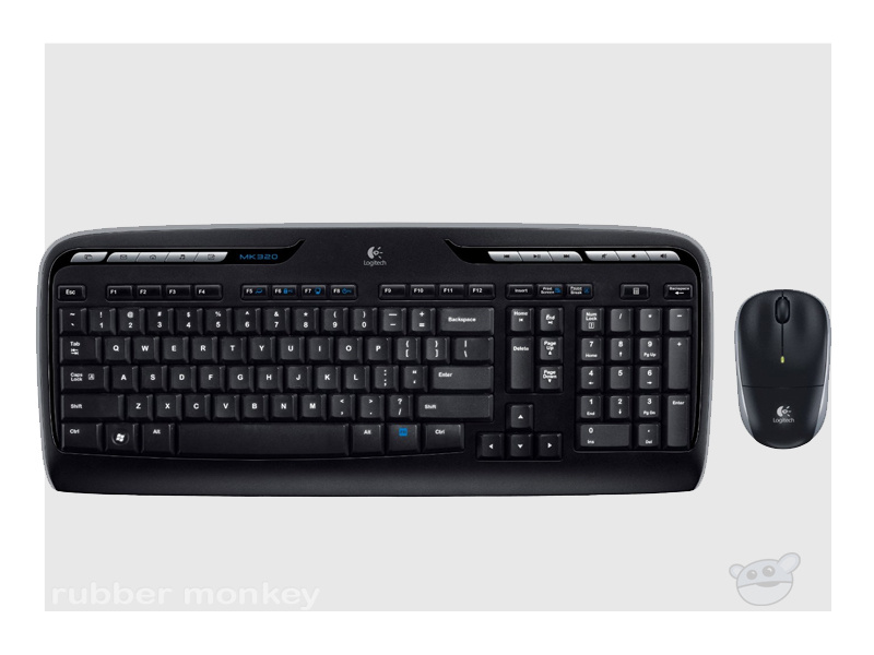Logitech MK320 - Wireless Desktop