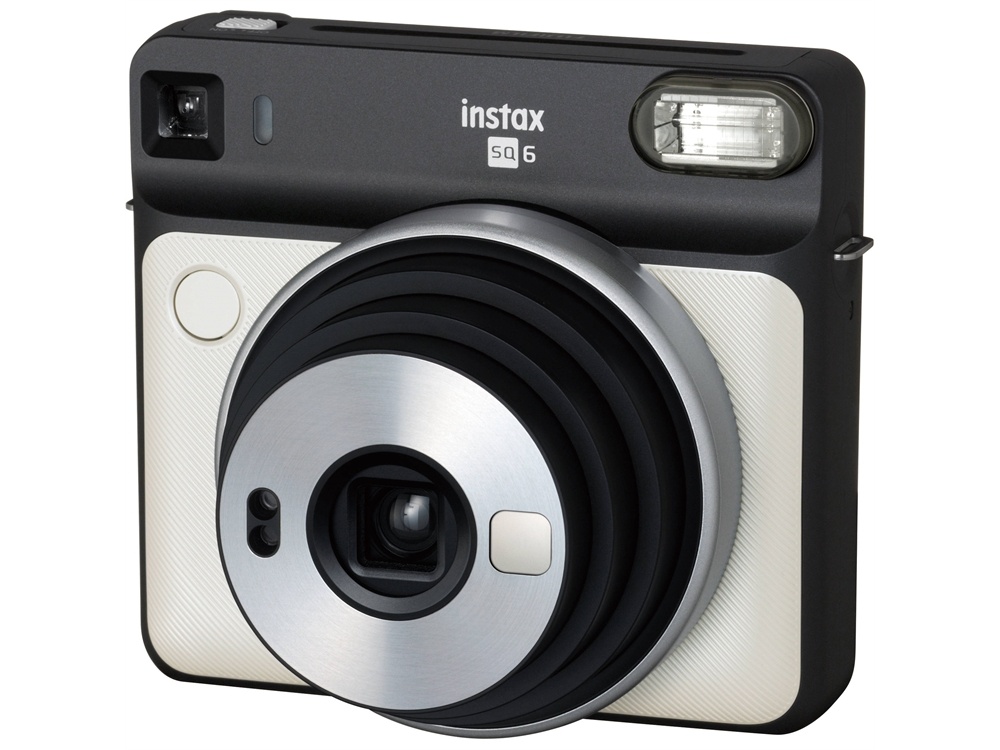 Fujifilm instax SQUARE SQ6 Instant Film Camera (Pearl White)