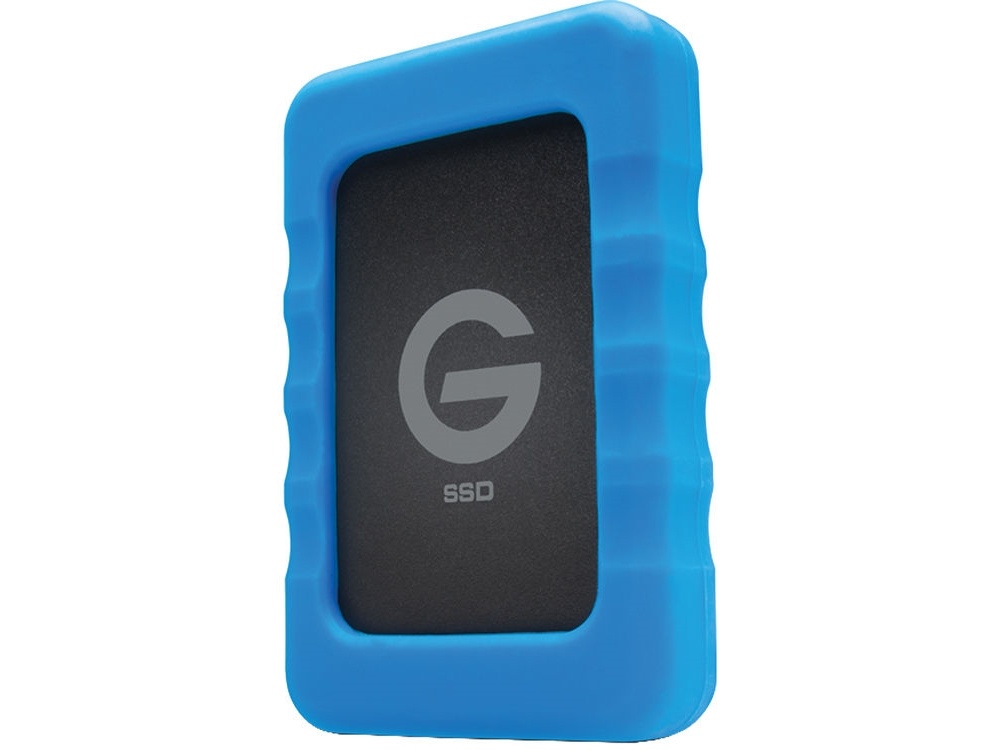 G-Technology 2TB G-DRIVE ev RaW USB 3.0 G1 SSD with Rugged Bumper