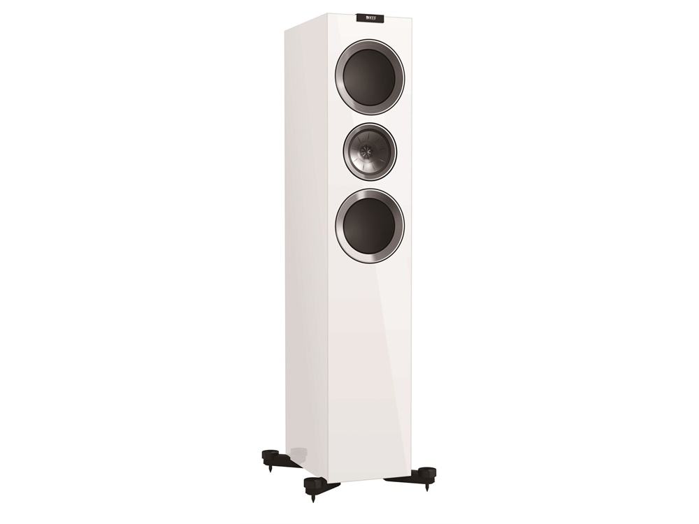 KEF R700W Floorstanding Speaker (White, Pair)